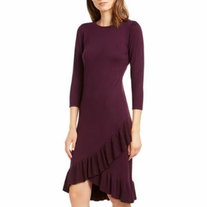 Calvin Klein Beautiful Purple Sweater  Dress Size Small